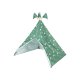 lupilu® Holz Spielzelt Tipi, mit Baumwolle (grün) - B-Ware neuwertig