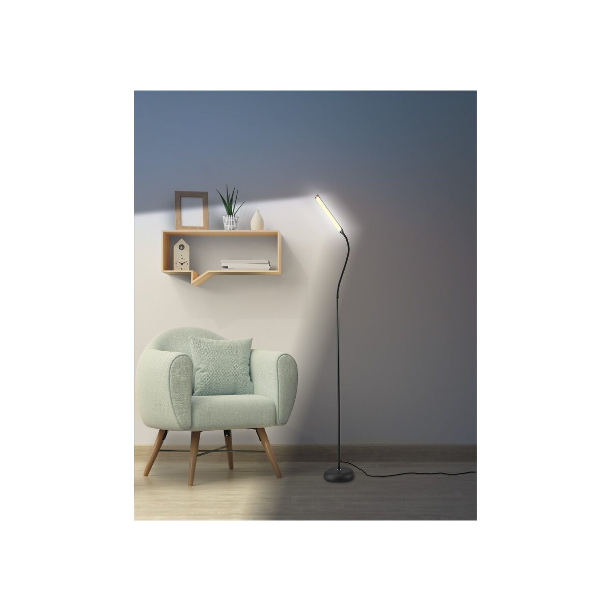 LIVARNO home LED-Stehleuchte, flexibel dimmbar, 6 W - B-Ware, 15,99 €