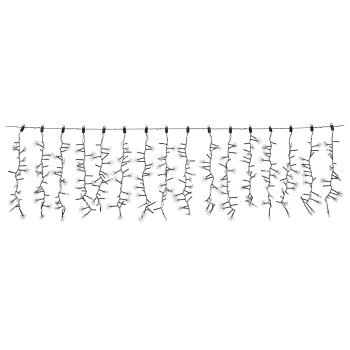 LIVARNO home LED-Lichtervorhang, 440 LEDs (Lichterkette mit Schneeflocke) - B-Ware neuwertig