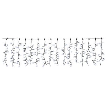 LIVARNO home LED-Lichtervorhang, 440 LEDs (Lichterkette mit Schneeflocke) - B-Ware neuwertig