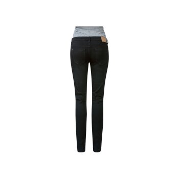esmara® Damen Umstandsjeans, Skinny Fit, hoher Baumwollanteil (schwarz Denim, 42) - B-Ware neuwertig