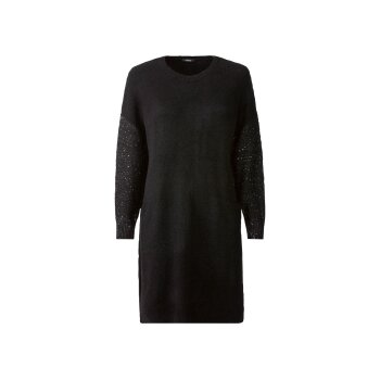 esmara® Damen Pulloverkleid, leger geschnitten (schwarz, M(40/42)) - B-Ware neuwertig