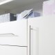 roba Wickelkommode Maren, mit abnehmbarem Wickelansatz, weiß - B-Ware neuwertig