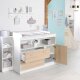 roba Wickelkommode Gabriella, mit Wickelansatz - B-Ware neuwertig