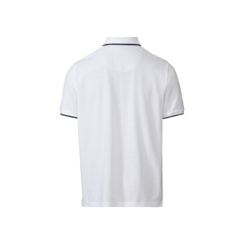 LIVERGY® Herren Poloshirt, Regular Fit, aus hochwertiger Pikee-Qualität (weiß, M (48/50)) - B-Ware neuwertig