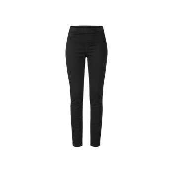 esmara® Damen Thermo-Jeggings, mit Gummizugbund (schwarz, 46) - B-Ware neuwertig