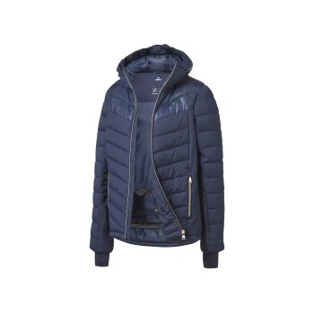 CRIVIT Damen Skijacke, wasserabweisendes Obermaterial (marine, L (44/46)) - B-Ware neuwertig