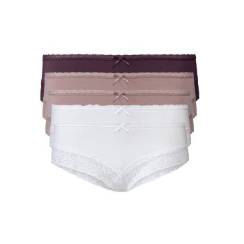 esmara® Damen Hipster, 5 Stück, mit eleganter Spitze - B-Ware