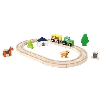 Playtive Holz Bahnset, 18-teilig - B-Ware