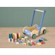 lupilu® Schiebewagen / Motorikwürfel, aus Holz - B-Ware