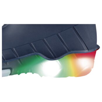 lupilu® Kinder Blinkregenstiefel mit weichem Warmfutter (navy/blau, 24/25) - B-Ware neuwertig