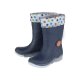 lupilu® Kinder Blinkregenstiefel mit weichem Warmfutter (navy/blau, 24/25) - B-Ware neuwertig