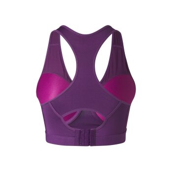 CRIVIT Damen Sport Bustier, High Level, mit Racer-Rücken (lila, 80C) - B-Ware neuwertig