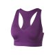 CRIVIT Damen Sport Bustier, High Level, mit Racer-Rücken (lila, 80C) - B-Ware neuwertig