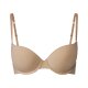 esmara® Damen Push Up BH, 2 Stück, mit verstellbaren Trägern (beige/weiß, 70A) - B-Ware neuwertig