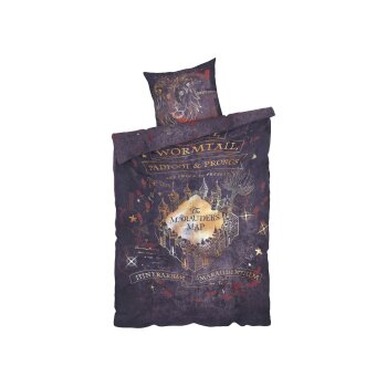 Harry Potter Mikrofaser Bettwäsche, 140 x 200 cm, 65...