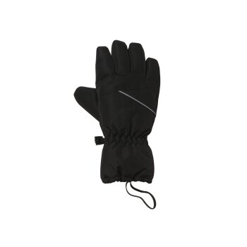 CRIVIT Kinder Skihandschuhe, wasserabweisendes Obermaterial (schwarz, 5 (8-10 Jahre)) - B-Ware neuwertig