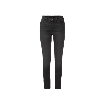 esmara® Damen Thermojeans Skinny Fit, 42, schwarz -...