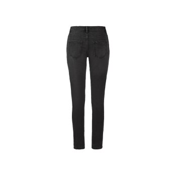 esmara® Damen Thermojeans Skinny Fit, 42, schwarz -...