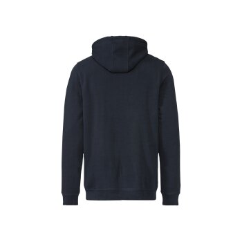 LIVERGY® Herren Gefütterte Sweatjacke mit Bündchen (blau, S(44/46)) - B-Ware neuwertig