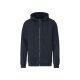 LIVERGY® Herren Gefütterte Sweatjacke mit Bündchen (blau, S(44/46)) - B-Ware neuwertig