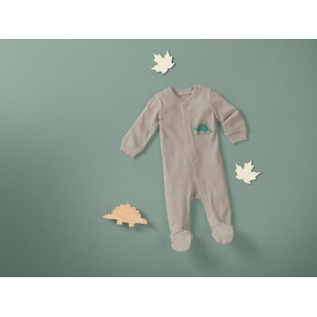 lupilu® Baby Jungen Schlafoverall aus reiner Bio-Baumwolle - B-Ware