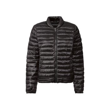 esmara® Damen Jacke mit wärmender, leichter High-Loft-Wattierung (schwarz, S (36/38)) - B-Ware neuwertig