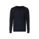 LIVERGY® Herren Feinstrickpullover mit Merinowolle (marine, M (48/50)) - B-Ware neuwertig