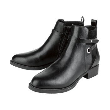 esmara® Damen Stiefelette mit weichem Futter (schwarz, 38) - B-Ware sehr gut