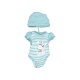 Playtive Babypuppe »Toni«, mit Trink- und Nässefunktion (Türkis) - B-Ware sehr gut