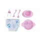 Playtive Babypuppe »Toni«, mit Trink- und Nässefunktion (Türkis) - B-Ware sehr gut