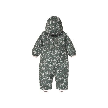 lupilu® Baby Kleinkinder Mädchen Schneeoverall, warm gefüttert (grün gemustert, 86) - B-Ware neuwertig