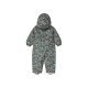 lupilu® Baby Kleinkinder Mädchen Schneeoverall, warm gefüttert (grün gemustert, 86) - B-Ware neuwertig