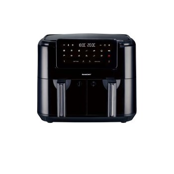 SILVERCREST® KITCHEN TOOLS Doppelzonen Heißtluftfritteuse »A1 SHLFDD 2400«, 2200–2600 W - B-Ware sehr gut