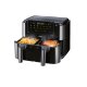 SILVERCREST® KITCHEN TOOLS Doppelzonen Heißtluftfritteuse »A1 SHLFDD 2400«, 2200–2600 W - B-Ware sehr gut