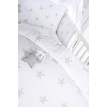 roba Wickelauflage Little Stars, 85 x 75 cm, Sterne Motiv/Weiß - B-Ware neuwertig