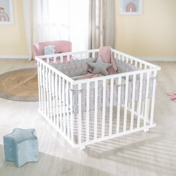 roba Laufgitter Indibear, 100 x 100 cm - B-Ware neuwertig