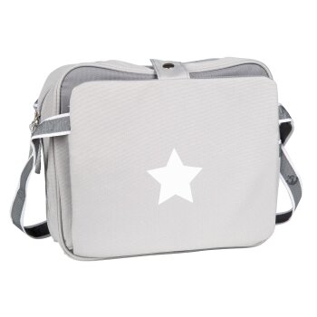 roba Boostersitz Little Stars, hellgrau - B-Ware neuwertig