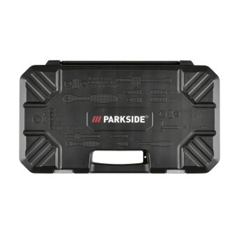 PARKSIDE® Steckschlüssel-Satz, 1/4 und 1/2 Zoll 65-teilig - B-Ware neuwertig