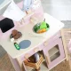 roba Spielküche, weiß, natur, mauve/ rosa - B-Ware neuwertig