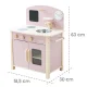 roba Spielküche, weiß, natur, mauve/ rosa - B-Ware neuwertig