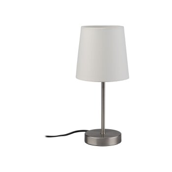 LIVARNO home LED Tischleuchte mit Textilschirm (weiß) - B-Ware neuwertig