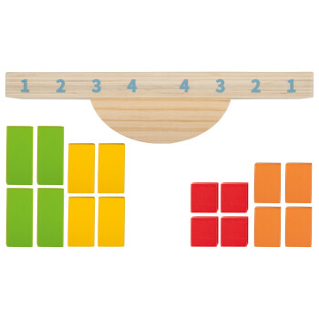 Playtive Lernspiel aus Holz, nach Montessori-Art - B-Ware