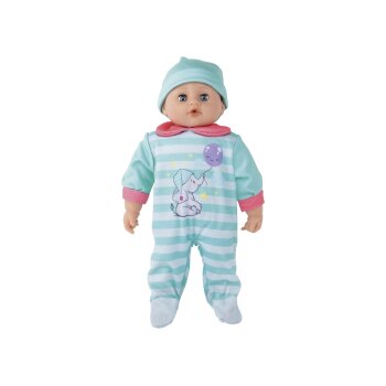 Playtive Babypuppe »Kim«, mit Sound, 38 cm (türkis) - B-Ware neuwertig
