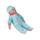 Playtive Babypuppe »Kim«, mit Sound, 38 cm (türkis) - B-Ware neuwertig