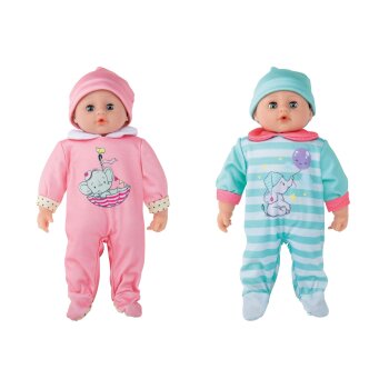 Playtive Babypuppe »Kim«, mit Sound, 38 cm -...