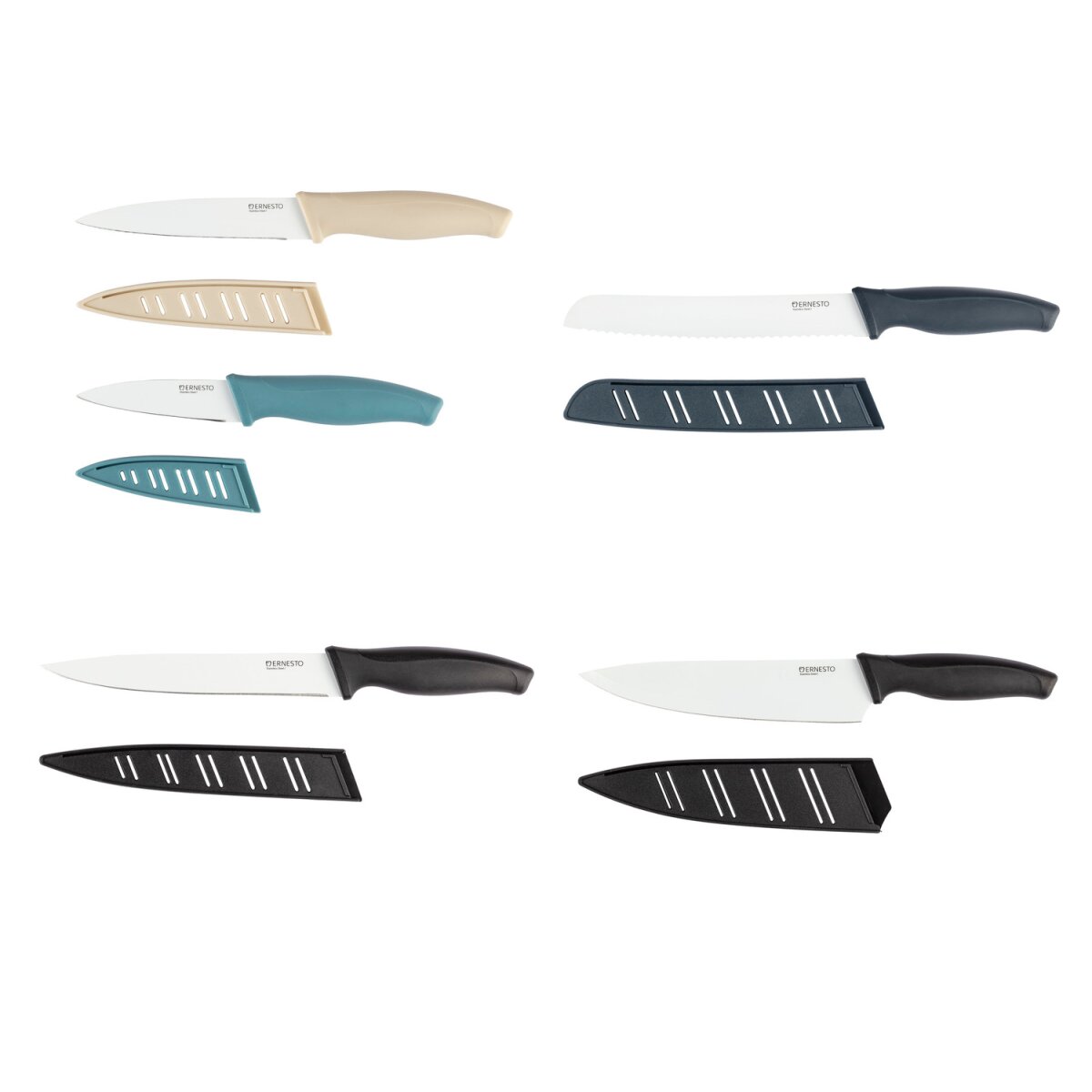 ERNESTO® Messer, mit Klingenschutz - B-Ware, 2,99 €