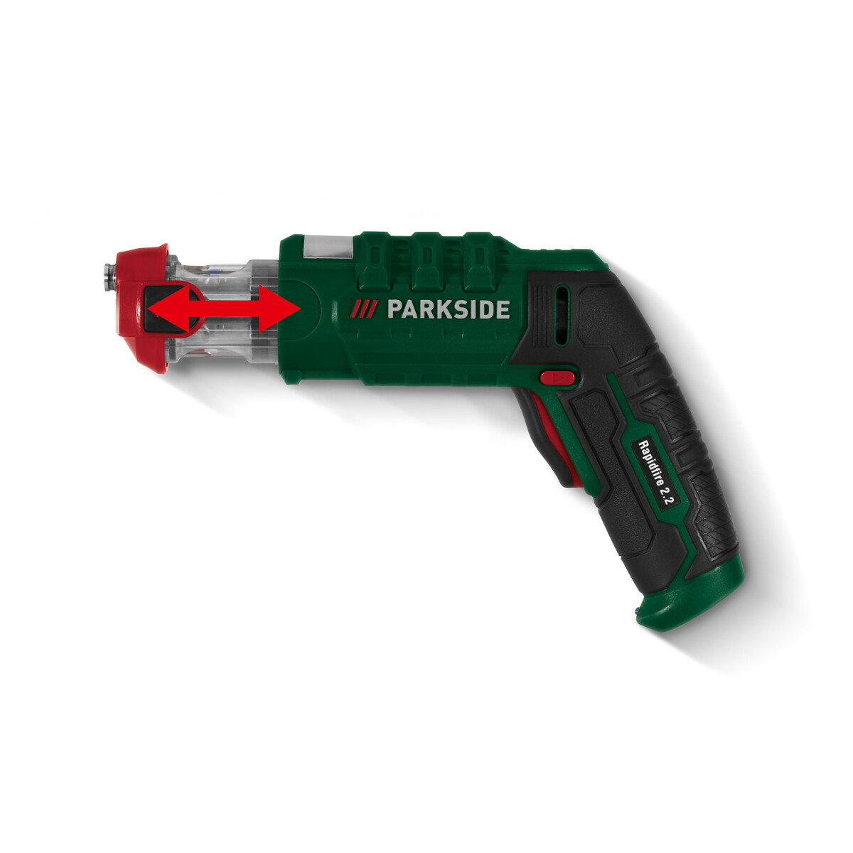 PARKSIDE® 4 V Akku-Wechselbitschrauber »Rapidfire 2.2«, inkl. Bitset -  B-Ware sehr gut, 16,99 €
