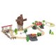 Playtive Eisenbahn-Set Feuerwehr / Countryside, aus Buchenholz (Countryside) - B-Ware sehr gut