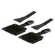 SILVERCREST® KITCHEN TOOLS Raclette-Grill, 350 W, für 2 Personen (heißem Stein SRGS 350 B2) - B-Ware sehr gut